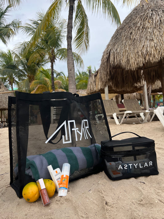 Signature Astylar Mesh Beach Bag